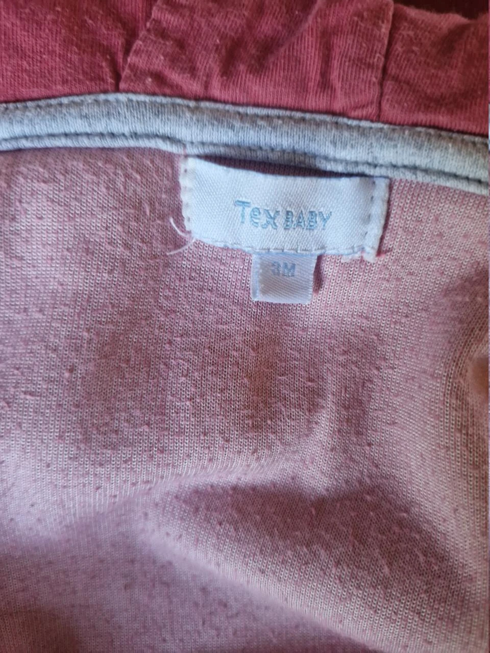 Cardigã com capuz e zíper para bebê menina - Tamanho 3 meses – photo 4